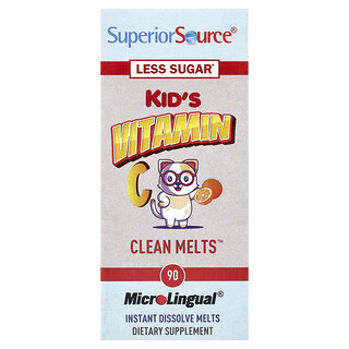 ויטמין C לילדים - Clean Melts - תפוז - 90 יח'