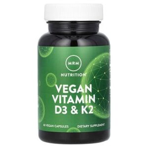 ויטמין D3 & K2 טבעוני , MRM Nutrition - 60 כמוסות