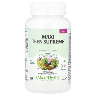 ויטמינים לנערות Maxi Teen Supreme- 120 כמוסות