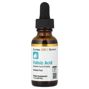 חומצה פולינית - California Gold Nutrition - ללא אלכוהול
