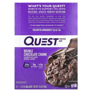 חטיף חלבון דאבל שוקולד צ'אנק - Quest Nutrition