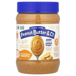 חמאת בוטנים חלקה - Peanut Butter & Co - 454 גרם