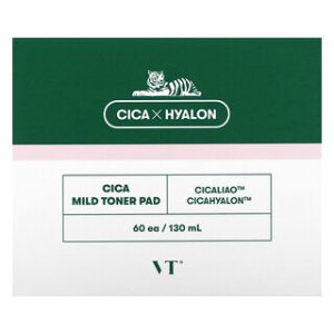 טונר פד Cica Mild של VT - 60 יחידות - לעור רגוע