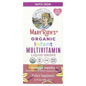 טיפות ויטמין אורגני לתינוקות 6-12 חוד' - MaryRuths