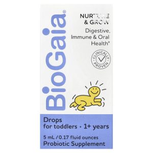 טיפות פרוביוטיקה BioGaia 1+ לילדים - 5 מ"ל - בריאות מעיים