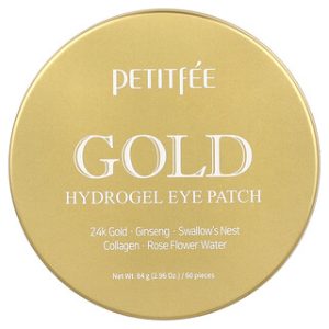 טלאי עיניים הידרוג'ל זהב Petitfee - 60 יחידות