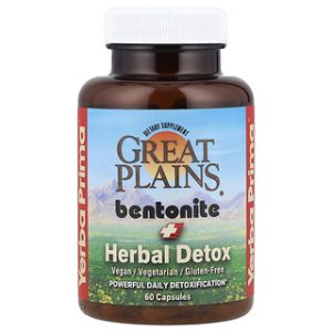 יֶרְבָּה פְּרִימָה בֶּנְטוֹנִיט + דֶּטוֹקס צמחי- 60 קפסולות