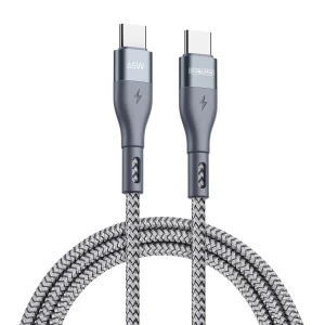 כבל USB-C ל-USB-C תומך PD 65W - 1,2,3 מטר