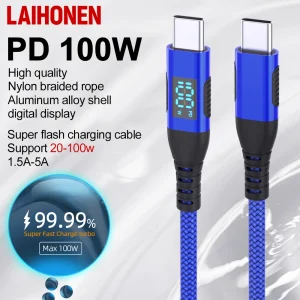 כבל USB-C להטעינה מהירה 100W , LAIHONEN - Xiaomi