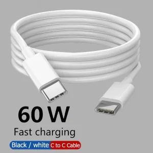 כבל טעינה USB C מהיר - iPhone 15, אנדרואיד