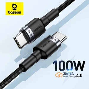 כבל טעינה מהיר USB-C ל-USB-C לאייפון, Baseus