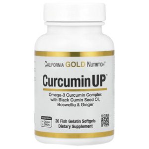 כורכום - California Gold Nutrition CurcuminUP - 30 כמוסות