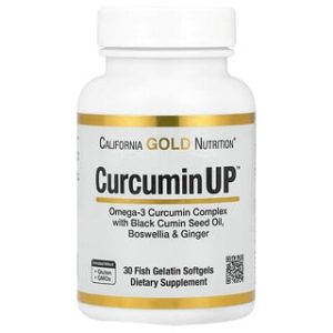 כורכום - California Gold Nutrition CurcuminUP™ - 30 כמוסות