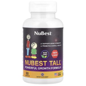 כמוסות גדילה NuBest Tall® - פורמולה חזקה - 60 יח'