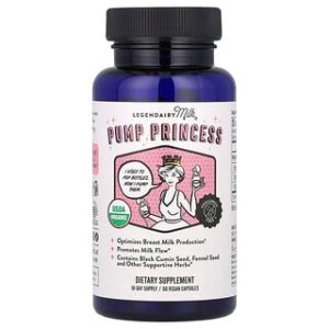 כמוסות טבעוניות לפריון - Pump Princess Legendairy Milk