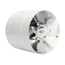 מאוורר צינור עגול למטבח- 4,6 אינץ'- 220V,110V