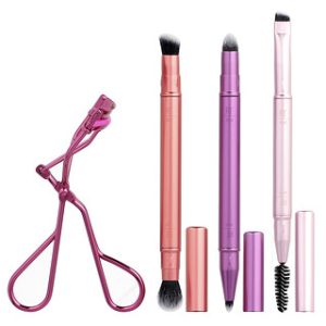 מברשת איפור Real Techniques - Double Time Set 4 חלקים