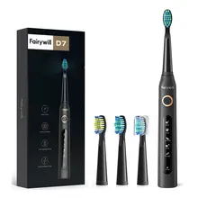 מברשת שיניים חשמלית Fairywill FW-507 - נטענת ומחליפה ראשים