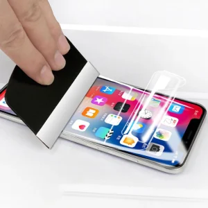 מגב Hydrogel לסרט מגן - כלי התקנה מקצועי
