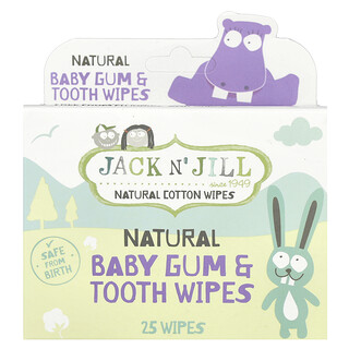 מגבונים טבעיים לחניכיים ולשיניים לתינוק - Jack n Jill