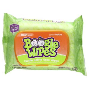 מגבונים לאף - Boogie Wipes בניחוח רענן - 30 יחידות