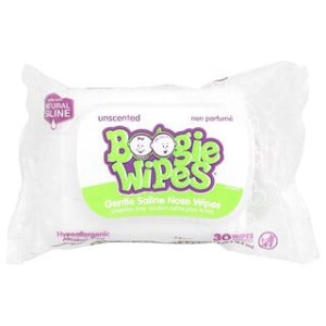 מגבונים לאף - Boogie Wipes ללא ריח - 30 יחידות