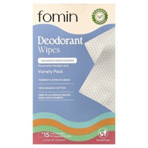 מגבונים לרענון לגבר - Fomin Variety Pack 15 יחידות