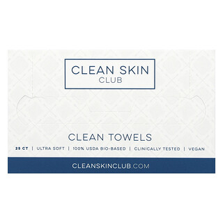 מגבות נייר לפנים Clean Towels - 25 יחידות