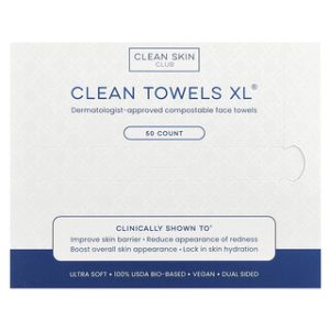 מגבות פנים Clean Towels XL 50 יחידות - Clean Skin Club