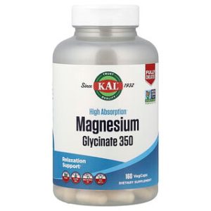מגנזיום גליצינאט 350 KAL - ספיגה גבוהה - 160 כמוסות