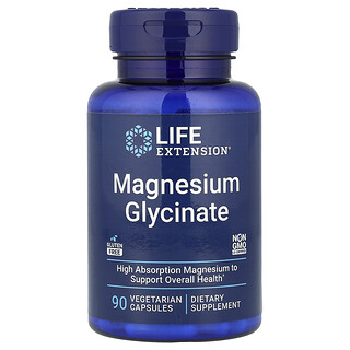 מגנזיום גליצינאט Life Extension - 90 כמוסות צמחוניות