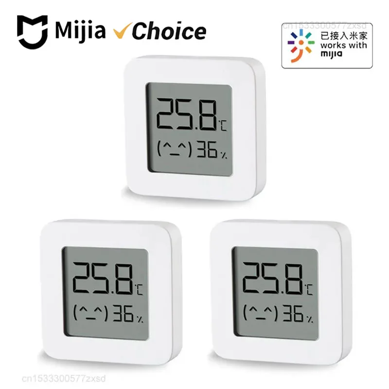 מד חום ולחות חכם Mijia 2 - אלחוטי Bluetooth