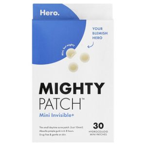מדבקות פצעונים Mighty Patch Mini Invisible+ - 30 יחידות