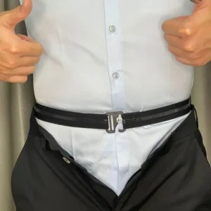 מחזיקי חולצה לגבר מניילון - רצועות מתכווננות