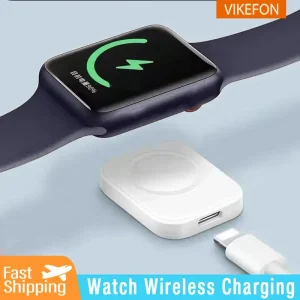 מטען אלחוטי מגנטי Apple Watch ו-iPhone - VIKEFON