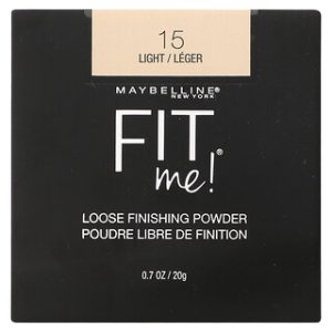 מייבלין Fit Me - פודרה לשימוש מסכם - 15 Light