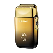 מכונת גילוח חשמלית Kemei KM-TX10 , ראש קרח נטען