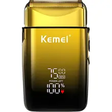מכונת גילוח מקצועית לגבר Kemei - מכונת תספורת וגילוח