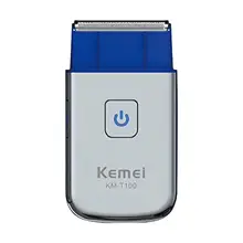 מכונת גילוח נטענת Kemei T100 - גוזם זקן נייד לגבר