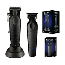 מכונת תספורת אלחוטית Kemei KM-2296 - ספר מקצועי
