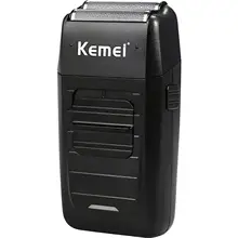 מכונת תספורת חשמלית Kemei מקצועית לגבר - נטענת USB