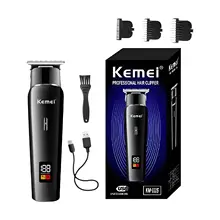 מכונת תספורת מקצועית Kemei KM-1113 נטענת USB