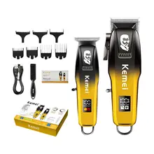 מכונת תספורת מקצועית Kemei KM-8501 - ערכת גברים