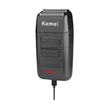 מכונת תספורת מקצועית Kemei לגבר - אלחוטית ונטענת