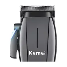 מכונת תספורת מקצועית Kemei לגברים - אלחוטית