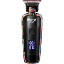מכונת תספורת מקצועית Kemei לגברים - נטענת