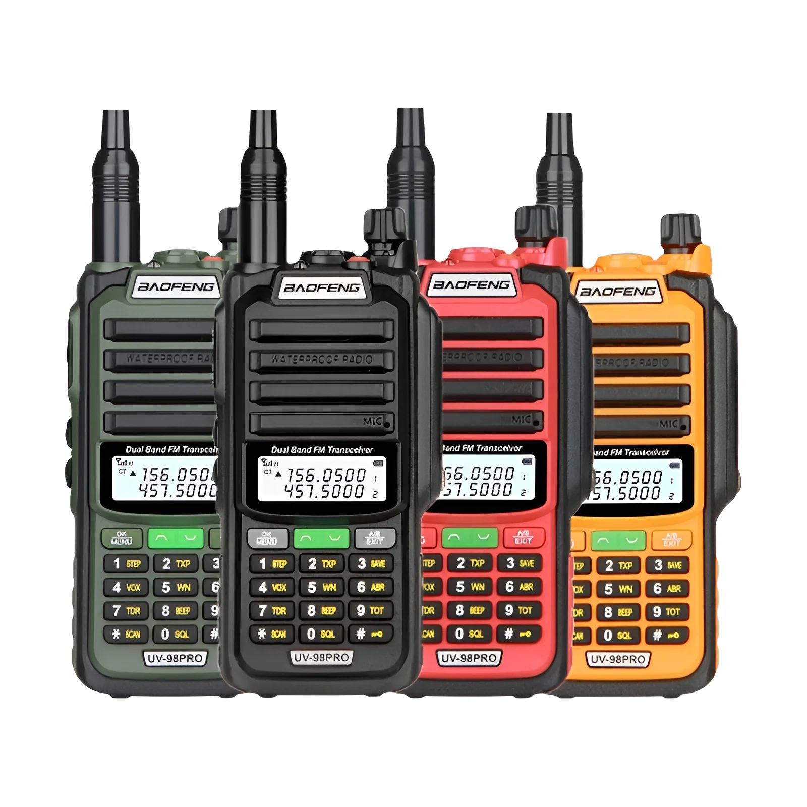 מכשיר קשר Baofeng UV-98 PRO - טווח ארוך עמיד למים