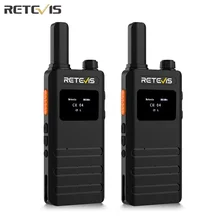 מכשירי קשר Retevis B63S זוג - LCD דק במיוחד לקמפינג