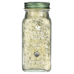 מלח שום אורגני Simply Organic - 4.7oz תיבול טעים
