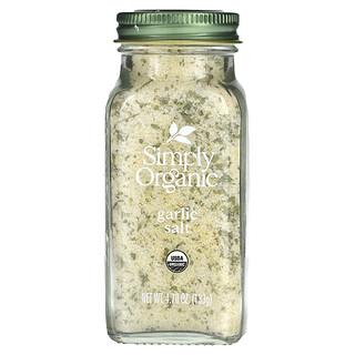 מלח שום אורגני Simply Organic - 4.7oz תיבול טעים